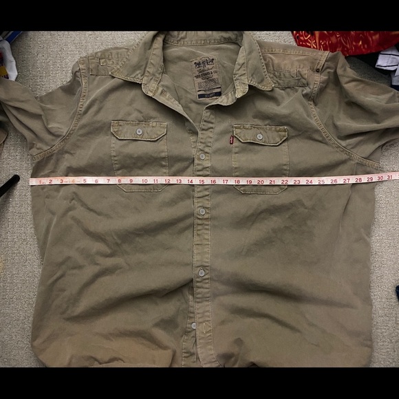Levis Vintage Button Up Shirt Mens Size XXL - Picture 6 of 8